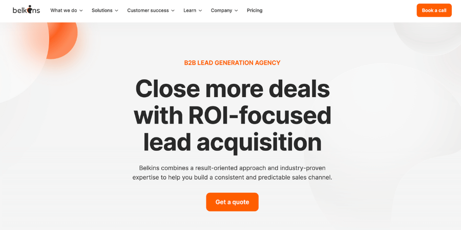 Outsourced Lead Generation: Costs, Benefits, & Challenges 3 Belkins