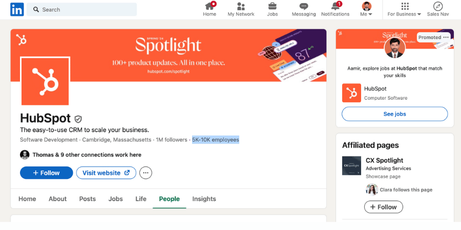 How To Find Company Email Addresses? 15 Effective Ways 3 Find Company Emails From LinkedIn