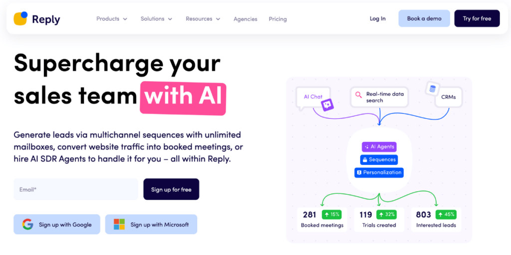 How To Find Company Email Addresses? 15 Effective Ways 11 Find Company Emails With Reply.io