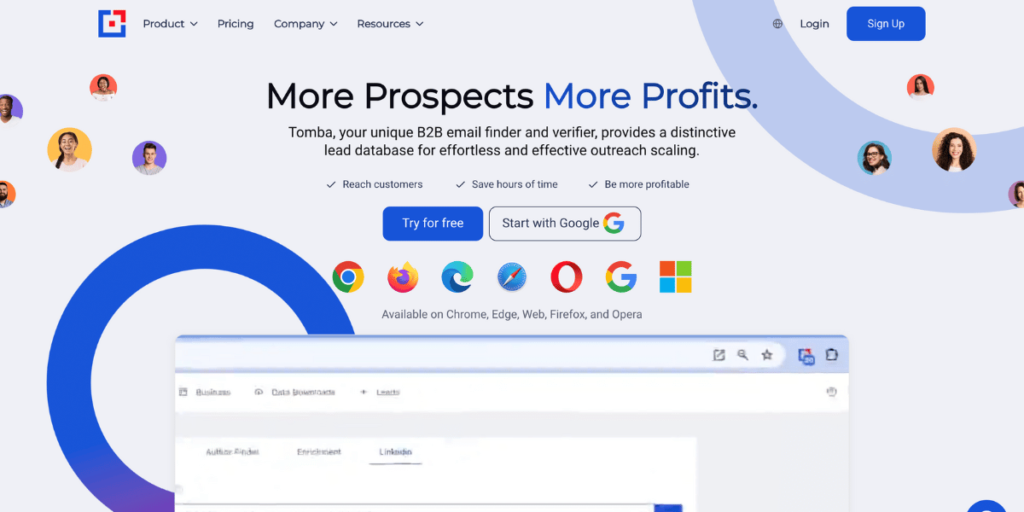 How To Find Company Email Addresses? 15 Effective Ways 10 Find Company Emails With Tomba.io